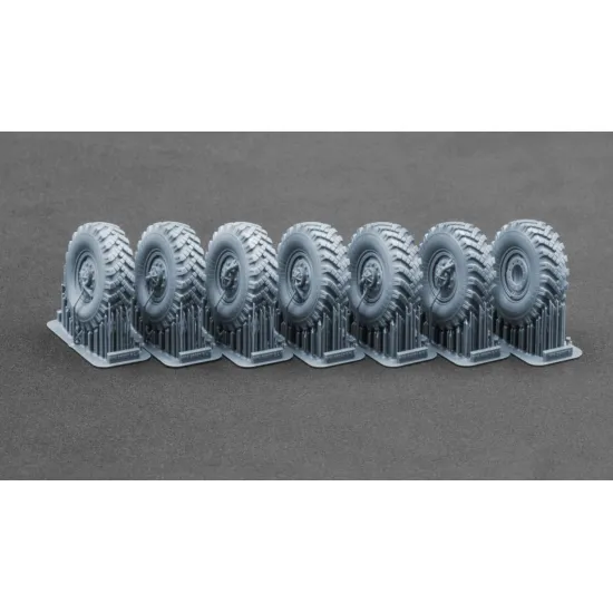 Scalex Wm-35037s 1/35 Ural-4320 Oi-25 Ordinary Wheel Set For Trumpeter