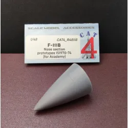 Cat4-r48118 1/48 F-111b Nose Section Prototypes 151970-74 For Academy