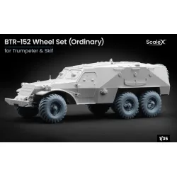 Scalex Wm-35036 1/35 Btr-152 Ordinary Wheel Set For Trumpeter And Skif