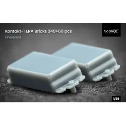 Scalex A-35002 1/35 Kontakt-1 Era Bricks 240 60 For Scale X