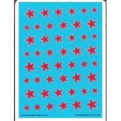 Techmod 48132 1/48 Decal For Soviet Red Stars Ww Ii Part Iv