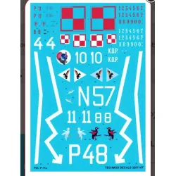 Techmod 32071 1/32 Decal For Pzl P-11c