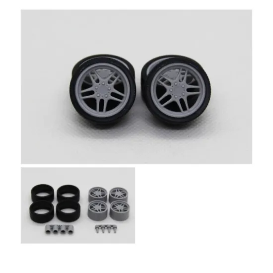 Diolex Dp24181 1/24 Wheels 18 Inch Bmw Styling 38 Oem For Tamiya Fujimi Aoshima Revell