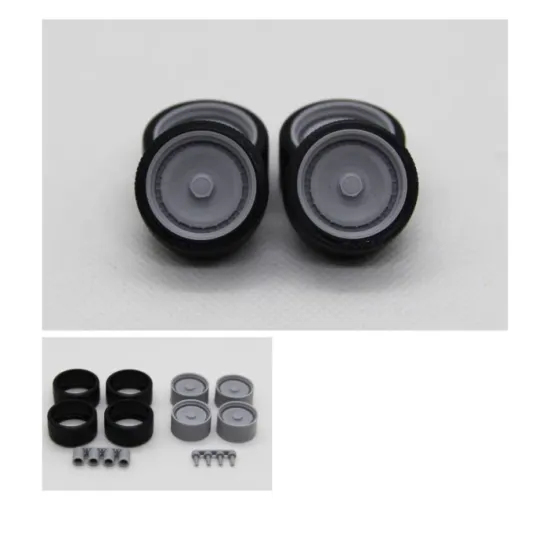 Diolex Dp24182 1/24 Wheels 18 Inch Bmw Styling 3 Custom For Tamiya Fujimi Aoshima Revell