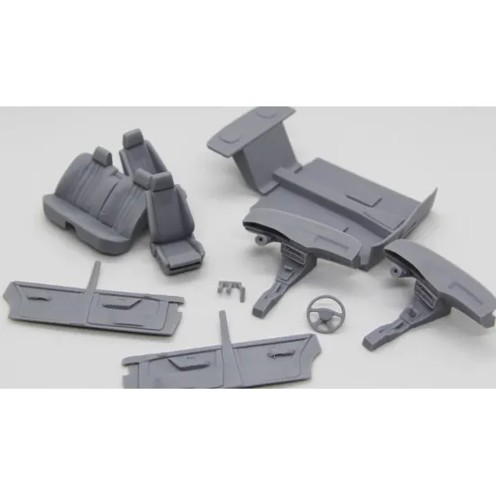 Diolex Dp24188 1/24 3d Print Resin Kit Alpina B9/B10 Bmw E28 With Color Decals