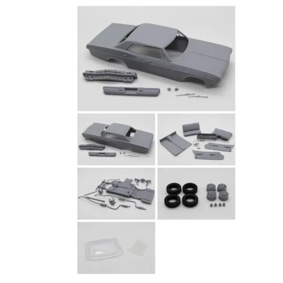 Diolex Dp24190 1/25 3d Print Resin Kit Chevrolet Impala 4-door Sedan 1966