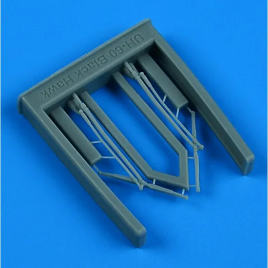 Quickboost 49183 1/48 Uh-60a Black Hawk Wipers For Icm