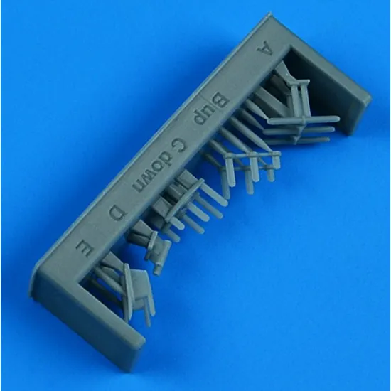 Quickboost 49185 1/48 Mig-21f-13 Antennas And Sensors For Eduard