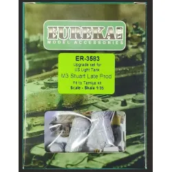 Eureka Er-3583 1/35 Upgrade Set For Us Light Tank M3 Stuart Late Prod Fit To Tamiya Kit