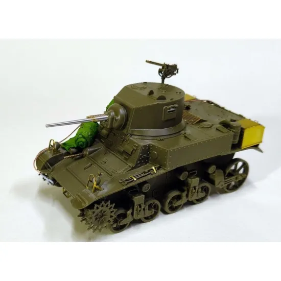 Eureka Er-3583 1/35 Upgrade Set For Us Light Tank M3 Stuart Late Prod Fit To Tamiya Kit