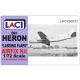 Laci 720037 1/72 Dh 114 Heron Landing Flaps For Airfix Kit