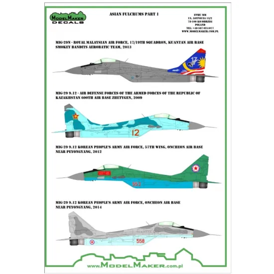 Model Maker 3d72044 1/72 Asian Fulcrums Part 1 3d Printed Refueling Probe Malaysia Kazakhstan North Korea Ex D72044a