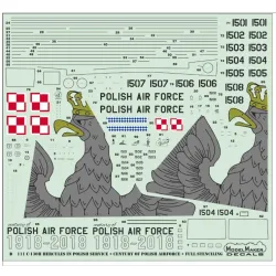 Model Maker D72111 1/72 C-130 Hercules In Polish Service Century Of Polish Air Force Full Stenciling