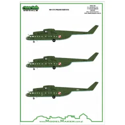 Model Maker D72086 1/72 Mi-6 In Polish Service