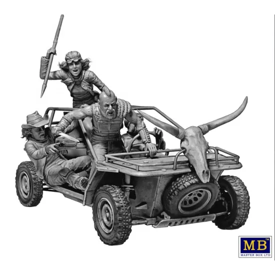 Master Box 35251 1/35 Desert Battle Series. Buffalo Clan To Catch A Thief-2