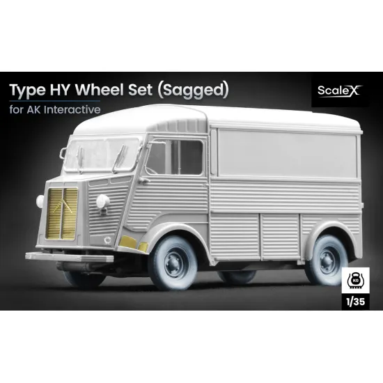 Scalex Wm-35032s 1/35 Type Hy Ordinary Wheel Set Ak Interactive