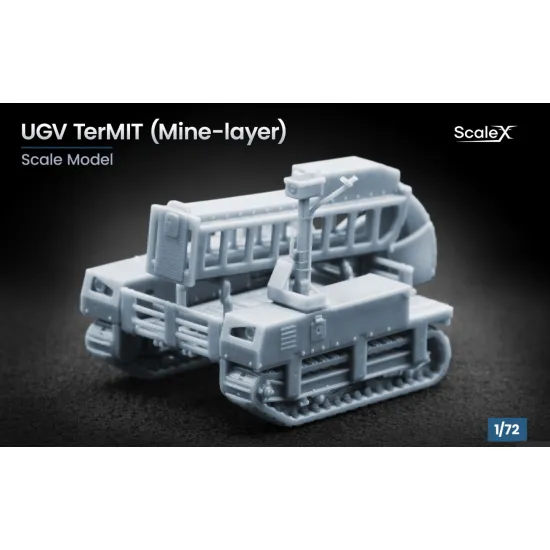 Scalex Vg-72008 1/72 Ugv Termit With Mine-laying Module Resin Model