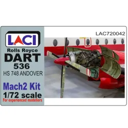 Laci 720042 1/72 Hs 748 Androver Mach2 Rr Dart 536
