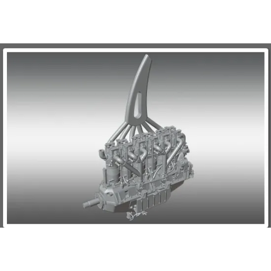 Print Scale Psr32006 1/32 Benz Bz Iv Exhaust Tip 2 New Resin Model