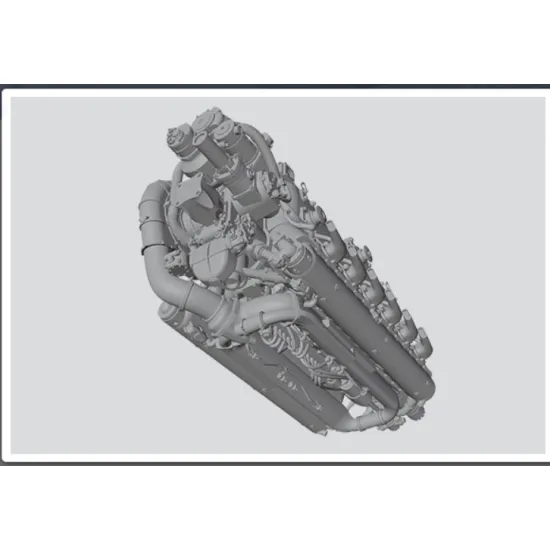 Print Scale Psr48025 1/48 Packard V-1650 Merlin Aircraft Accessories