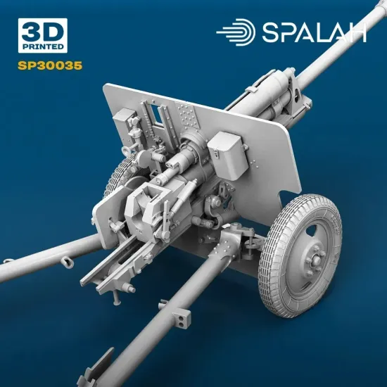 Spalah 30035 1/35 Scale Model Divisional Towed Gun M1942 Zis-3 Resin Model Kit