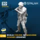 Spalah 30435 1/35 Figure Machine Gunner Dshkm 3d Printed Resin Model Kit