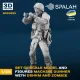 Spalah 29535 1/35 Set Of Scale Models Clothing Resin Model Kit