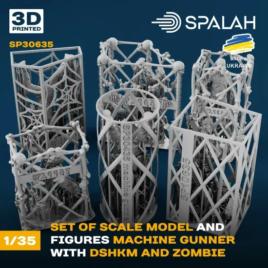 Spalah 29535 1/35 Set Of Scale Models Clothing Resin Model Kit