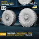Spalah 31235 1/35 Wheels Michelin For Military Trucks Hemtt 9 Pcs 3d Resin Kit