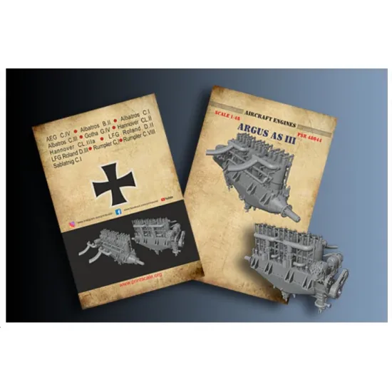 Print Scale Psr48044 1/48 Argus As Iii Aircraft Accessories