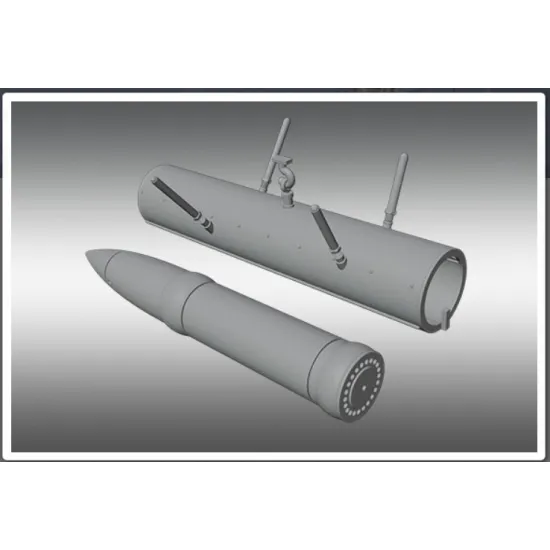 Print Scale Psr48050 1/48 Werfer-granate 21 Wgr 21 For Fw-190 Aircraft Accessories