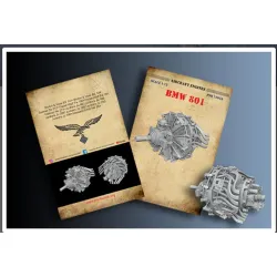 Print Scale Psr72016 1/72 Aircraft Engines Bmw 801 Aircraft Accessories