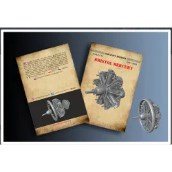 Print Scale Psr72020 1/72 Aircraft Engines Bristol Mercury Aircraft Accessories