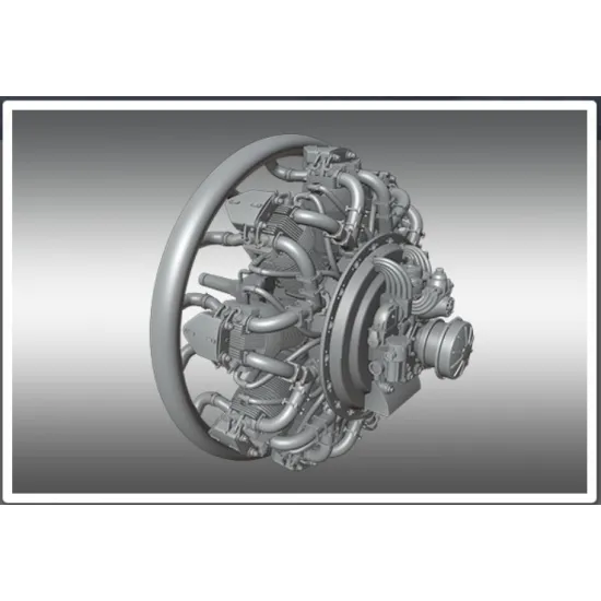 Print Scale Psr72020 1/72 Aircraft Engines Bristol Mercury Aircraft Accessories