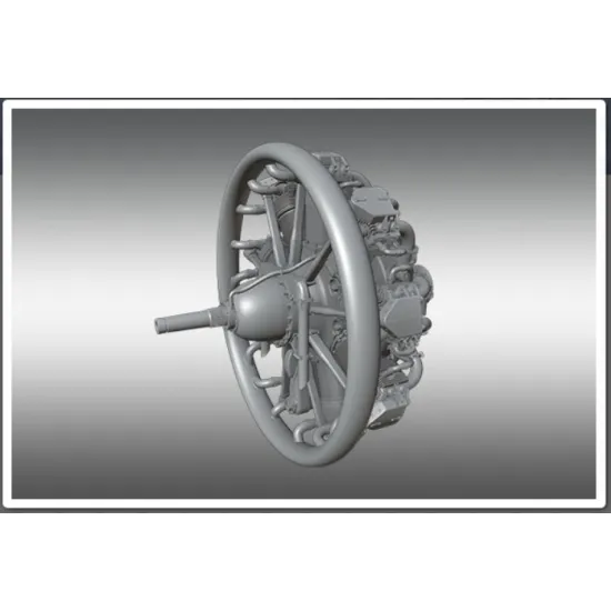 Print Scale Psr72020 1/72 Aircraft Engines Bristol Mercury Aircraft Accessories