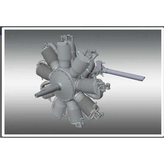 Print Scale Psr72022 1/72 Le Rhone 9j Aircraft Accessories