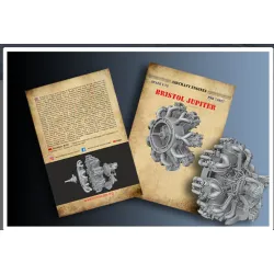 Print Scale Psr72027 1/72 Bristol Jupiter Resin Model