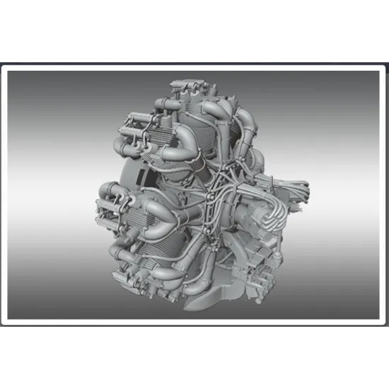 Print Scale Psr72027 1/72 Bristol Jupiter Resin Model