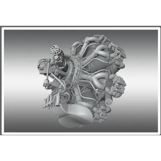 Print Scale Psr72027 1/72 Bristol Jupiter Resin Model