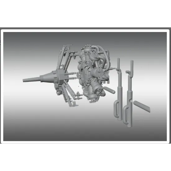 Print Scale Psr72029 1/72 Salmon Resin Model