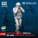 Spalah 10972 1/72 Ukranian Mortar Crew With A 82-mm Kba-48m Mortar Resin Kit