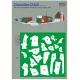 Print Scale Psm72015 1/72 Dewoitine D 520 Mask Decal W