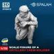 Spalah 28672 1/72 figure Artillery Crew Soldier 3d Printed Resin Kit