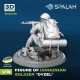 Spalah 23616 1/16 Figure Ukrainian Soldier Dyzel 3d Printed Kit