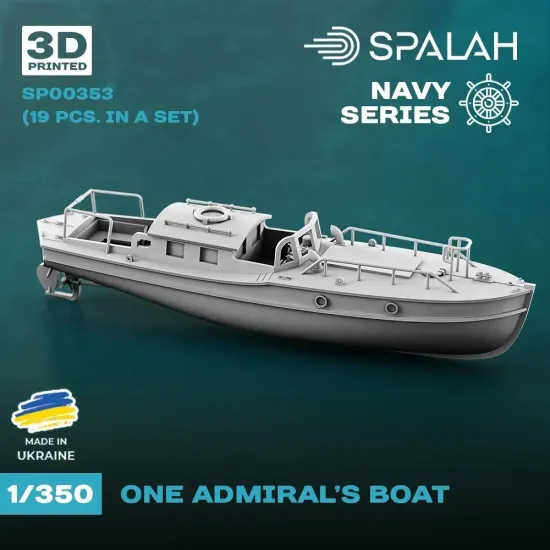 Spalah 00353 1/350 Boats For Kriegsmarine Bismarck Scharnhorst Gneisenau Tirpitz 19 Pcs