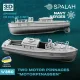 Spalah 00353 1/350 Boats For Kriegsmarine Bismarck Scharnhorst Gneisenau Tirpitz 19 Pcs