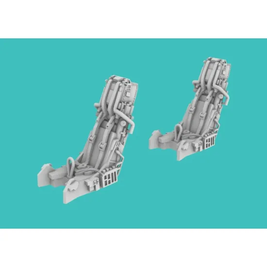 Rise144 Models Rm095 1/144 Mk 16a Ejection Seat Eurofighter 2x Seats For Revell Kit