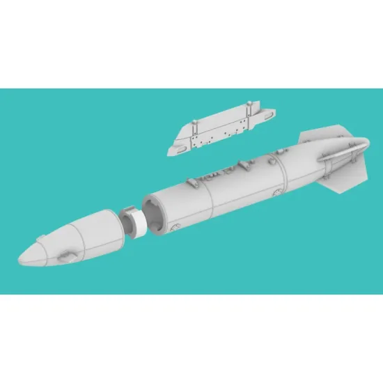 Rise144 Models Rm096 1/144 Ptb-3000 Extrenal Fuel Tanks For Su-34, Su-24