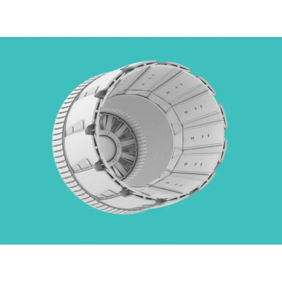 Rise144 Models Rm48008 1/48 Jas-39 Gripen Exhaust Open For Italeri Kit