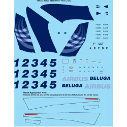 26decals 144-333 1/144 Airbus A300-600st New Livery Laser Decal